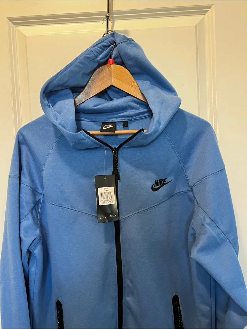 Nike Sportswear Tech Fleece Windrunner  Men’s Blue Full-Zip Hooded Jacket